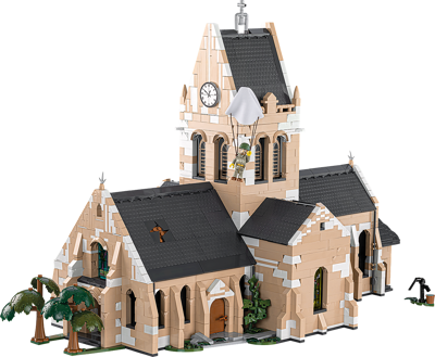COBI 2299 Sainte-Mère-Église Kirche