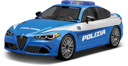 COBI 24606 Giulia Quadrifoglio Polizia