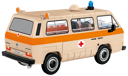 COBI 24636 Volkswagen T3 Krankenwagen