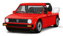 COBI 24660 Volkswagen Golf Cabriolet (1979-1993)