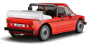 COBI 24660 Volkswagen Golf Cabriolet (1979-1993)