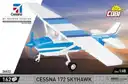 COBI 26622 Cessna 172 Skyhawk-White-Blue
