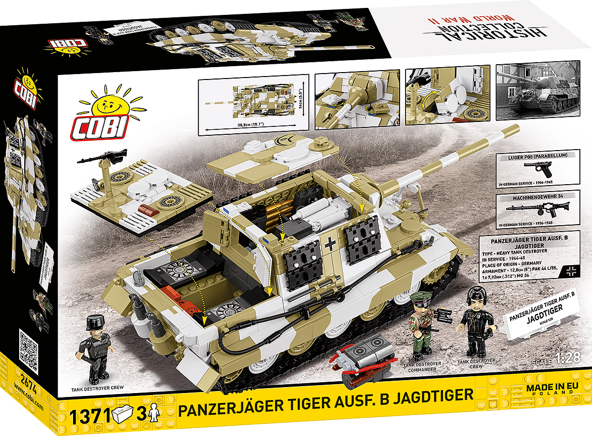 COBI 2674 Panzerjäger Tiger Ausf.B Jagdtiger