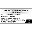 COBI 2674 Panzerjäger Tiger Ausf.B Jagdtiger