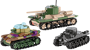 COBI 2740 Renault R35 - Valentine IX - Panzer I