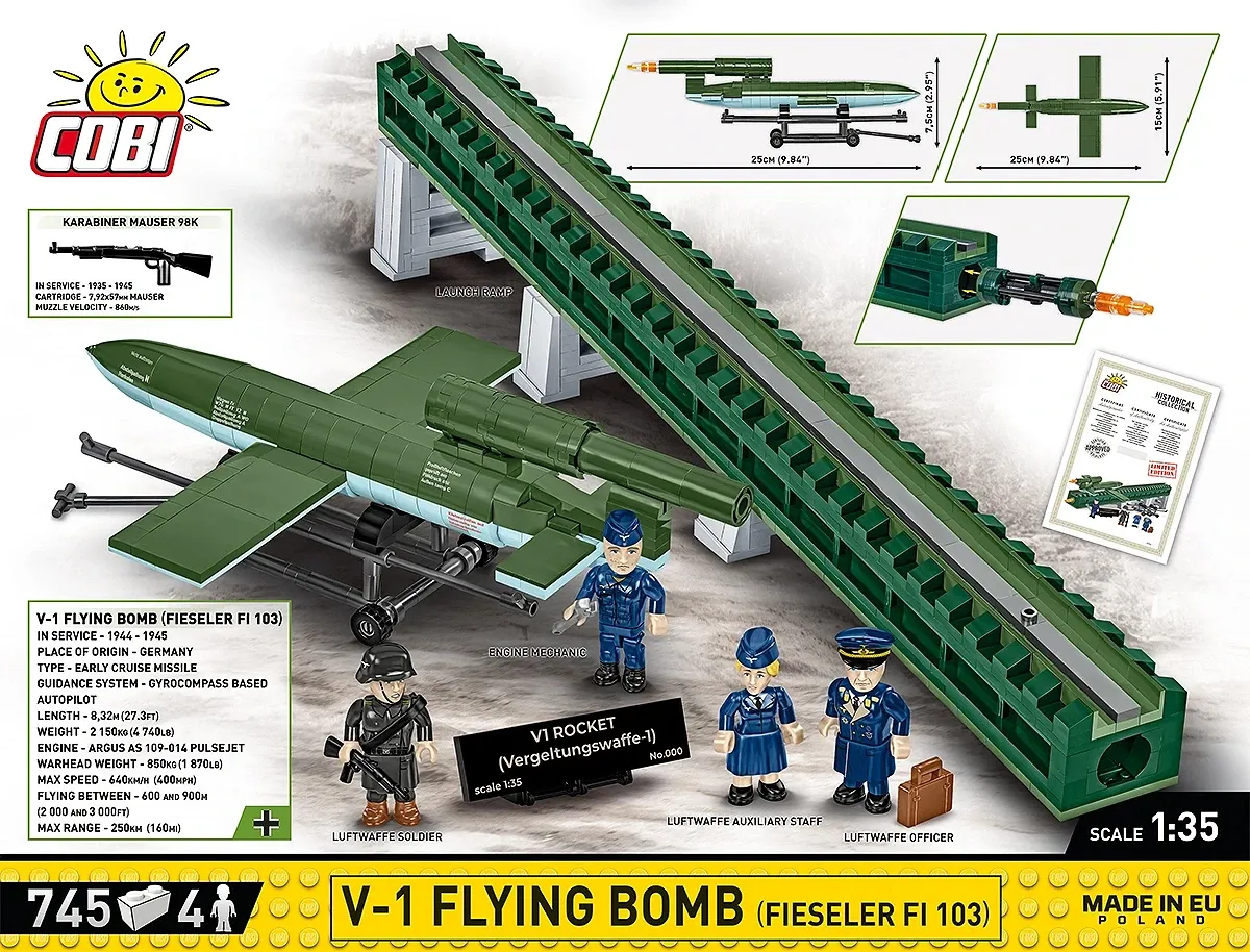 COBI 3134 V-1 Flugbombe (Fieseler Fi 103) - Limited Edition