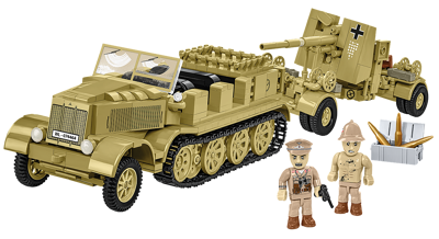 COBI 3143 Sd.Kfz.8 Schlepper 8.8 cm Flak 36