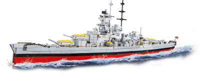 COBI 4835 Battleship Gneisenau