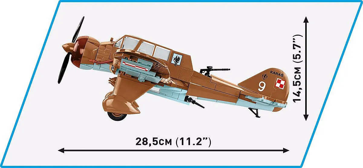 COBI 5751 PZL.23 Karaś