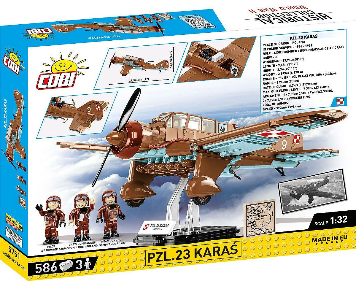 COBI 5751 PZL.23 Karaś