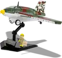 COBI 5765 Messerschmitt Me 163B Komet &amp; Scheuch-Schlepper - Limited Edition
