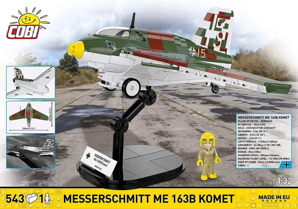 COBI 5766 Messerschmitt Me 163B Komet