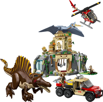 COBI 76976 COBI 76976
Name: Spinosaurus & Quetzalcoatlus Luftmission